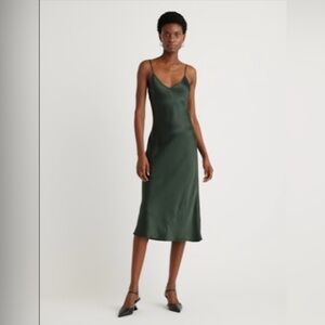 Quince 100% Washable Silk Slip Dress